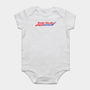 Defunct Roller Hockey International League Baby Bodysuit